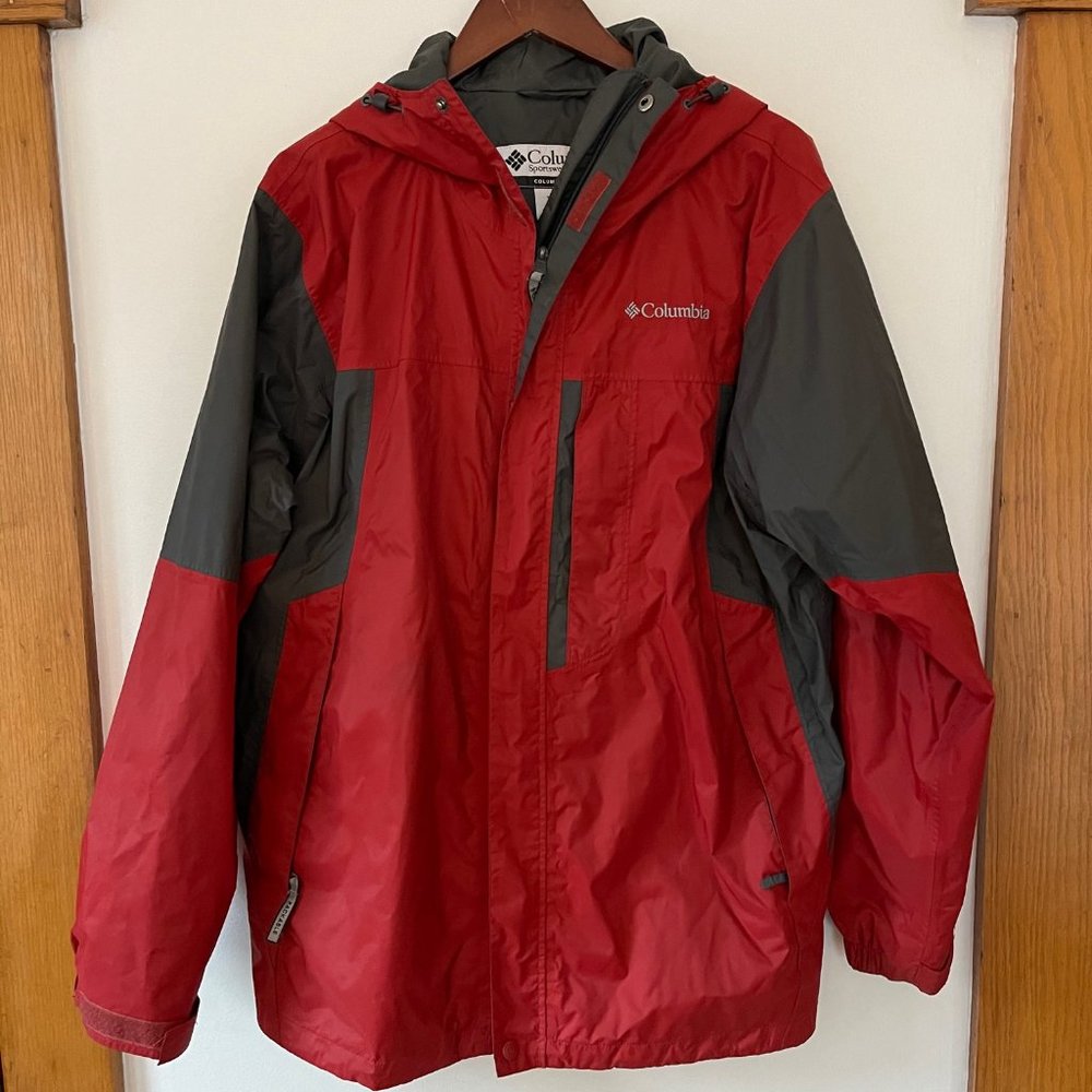 Columbia Lightweight Red Jacket.